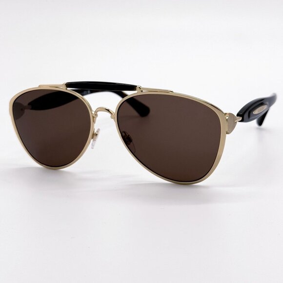 NEW BURBERRY SUNGLASSES BE3160 110973  GOLD BLACK UNISEX BE3160 1109/73 main image 7